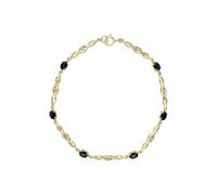 Gemondo Infinity Luxe Sapphire & Diamond Tennis Bracelet in 9ct Gold