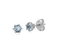 Gemondo Topaz Earring, Sterling Silver Blue Topaz November Single Stud Earrings