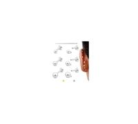 GEMQUEEN Flat Back Earrings Stud : 14K Gold Filled Titanium Surgical Steel Earrings Hypoallergenic for Women Men 18G Cartilage Helix Tragus Conch Medusa Piercing Jewelry Dainty Stud Earring Set 3 Pair