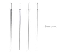 GEMQUEEN Piercing Taper Insertion Tool Set - Flat Back Earrings Applicator Tool 14G 16G 18G 20G Stainless Steel Threadless Insertion Pin Assistant Tool Body Piercing Kit for Ear Nose Lip Eyebrow