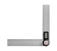 GemRed Digital Angle Finder, 200mm Digital Inclinometer Protractor, Stainless Steel Angle Measure Tool Angle Ruler with LCD Display for Woodworking Construction Repairing