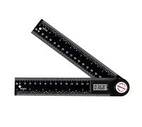GemRed Digital Angle Finder 360 Degree Digital Protractor with 200mm Folded Length Aluminum Angle Measurement Tool