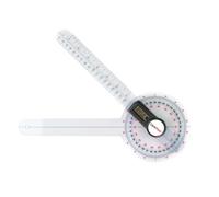 GemRed Digital Goniometer - 12 Inch Transparent Orthopedic Angle Protractor