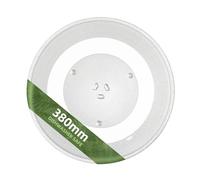 Gemroom 380mm Microwave Turntable Plate for Samsung Microwave Compatible with Part Number DE63-00806A Samsung Microwave Glass Plate