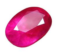 Gems B09C6GWPQ4 12.25 Ratti 11.50 Carat Natural Natural Gemstone A Quality Burma Ruby Manic Stone Original Earth Mind Certified, Silver Created Sapphire