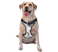 Gems Diamond Jewelry Jewels Luxury Printed,Pet Harness,Adjustable Reflective Dog Harness,Pet Leash Vest,XL