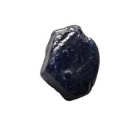 Gems For Jewels 13.5x10.5mm Blue Rough Raw Sapphire Slice Gemstone, Loose Raw Blue Sapphire for Pendant/Jewelry, 1 Pc - PDG363
