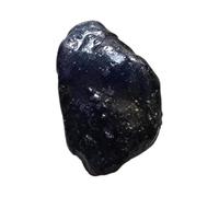 Gems For Jewels 14.6x9mm Blue Sapphire Rough Slice, Raw, Loose Raw Blue Sapphire Slice Gemstone for Pendant/Jewelry, 1 Pc - PDG366