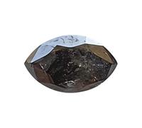 Gems For Jewels 4.8x3mm Salt And Pepper Marquise Cut Diamond, 1 Pc Marquise Shaped Fancy Brilliant Cut Faceted Diamond for Ring - PDD974