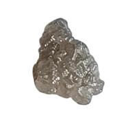 Gems For Jewels 8.4x6.4mm White Grey Rough Diamond, Loose Raw Uncut Huge 1.83 Cts White Raw Diamond For Jewelry - PDD931