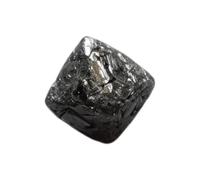 Gems For Jewels 8.9x8.4mm Grey Diamond Octahedron, 1 Pc Natural Rough Raw Uncut Smooth Loose Diamond Crystal - PPKJ198