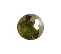 Gems For Jewels Rare Green Rose Cut Diamond Cabochon Loose Conflict Free Diamond for Engagement Ring Jewelry - PAD43