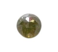 Gems For Jewels Rare Green Rose Cut Diamond Cabochon Loose Conflict Free Diamond for Engagement Ring Jewelry - PAD47