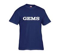 GEMS JA04 Shirt Promo T-Shirt Unisex Blue XXS