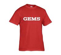 GEMS JA04 Shirt Promo T-Shirt Unisex Red XXXS
