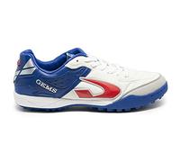 GEMS Men's Viper FX TF Bianco/BLU Sneaker, White/Blue, 11 UK