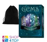 GEMS ORACLE CARDS DECK BIANCA LUCA ESOTERIC LO SCARABEO WITH VELVET BAG NEW