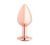 Gems Rosy Gold Anal Plug - Medium