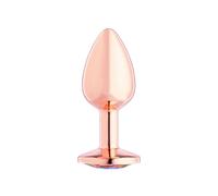 Gems Rosy Gold Anal Plug - Small