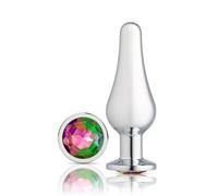 Gems Silver Chrome Tall Plug - Small