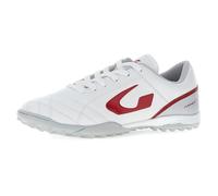GEMS TFM01-0309 Scarpa TORNEO X Sneaker Unisex White/Grey/RED UK 9