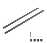 Gemsaya 2PCS Guide Rail Connector Kit, P-45777 for Makita Track Plung Saw Long Cuts SP6000 198885-7, Rail Connector Set Compatible with Festool, Bosch, DeWALT, Curtain Track Accessories