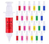 Gemscream 12 Pcs Phlebotomist Week Gifts Syringe Stress Ball Phlebotomy Inspirational Stress Ball Bulk Thank You Gifts for Nurse Coworkers Nursing Staff Medical Assistant