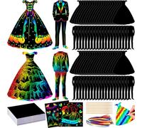 Gemscream 180 Pcs Wedding Scratch Cards Wedding Activity Favors Wishes to the Bride and Groom Scratch Paper for Reception Guest Party Favors DIY Activities