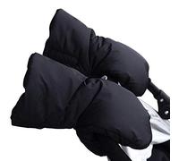 GEMSeven Winter Warm Thick Fleece Stroller Gloves Anti-Freeze Buggy Pushchair Clutch Hand Cover Fur Gloves for Winter Stroller Accessory
