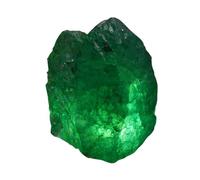 GEMSGROWTH 200 Ct Raw Green Emerald Uncut Raw Healing Crystal Gemstone for Jewelry Such as pendants, rings and bracelets make natural spiritual use