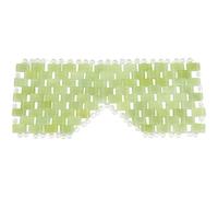 gemshan Jade Eye Mask for Facial 100% Natural Real Gemstone Jade Stone Reusable Mask for Relive Eliminate Puffiness