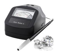 Gemstone and Diamond Tester Kit with Thermal Conductivity Meter and Assisted Calibration for Identifying Diamonds, Moissanites, and Common Colored Gemstones