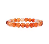 Gemstone Beaded Bracelets For Women and Men - 8mm Round Beads - Cherry Tree Collection - Small, Medium, Large Sizes