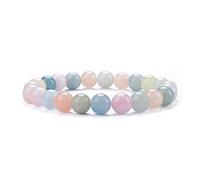 Gemstone Beaded Bracelets For Women and Men - 8mm Round Beads - Cherry Tree Collection - Small, Medium, Large Sizes
