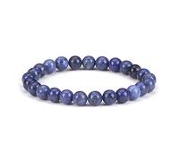 Gemstone Beaded Bracelets For Women and Men - 8mm Round Beads - Cherry Tree Collection - Small, Medium, Large Sizes