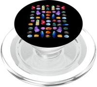 Gemstone Collection Geology Gift PopSockets PopGrip for MagSafe