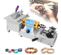 Gemstone Cutting Machine - Jewelry Making Tools Beading Machine with 750W Motor for Gemstone Grinding and Jade Processing