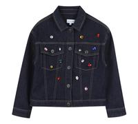 Gemstone Denim Jacket - female - Marc Jacobs - Light Jackets - Blue - 5 Y - Kids 5 Y