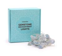 Gemstone Enchantment Lights Celestite for Warm, Inviting Glow