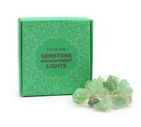 Gemstone Enchantment Lights Crystal Jade for Warm, Inviting Glow