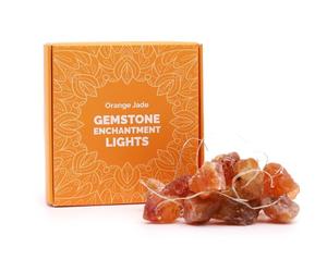 Gemstone Enchantment Lights - Orange Jade