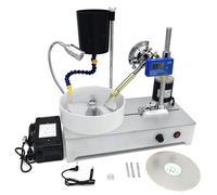 Gemstone Faceting and Polishing Machine, 2800RPM High-Speed Precision with Digital Display for Jewelry, Jade, and Stone Cutting, Engraving, and Grinding