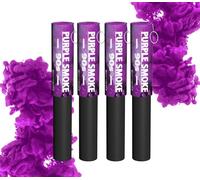 Gemstone Fireworks Handheld Smoke flares 90 Seconds pack of 4 (Purple)