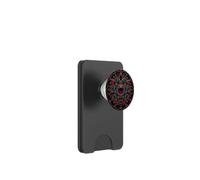 Gemstone Floral Mandala Crystal Mosaic Jewel Pattern Ornamen PopSockets PopWallet for MagSafe