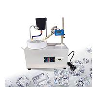 Gemstone Grinder 0-2800rpm Adjustable Jade Grinding Polishing Machine with Digital Display, 180W Gemstone Faceting Polisher, 110V/220V