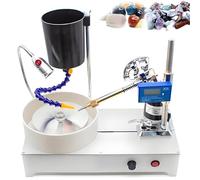 Gemstone Grinding Faceting Machine, 120w Faceted Gem Polishing Machine, 2800rpm, Digital Display, Jewelry Polisher Flat Grinder Lapidary Machine for Jewelry Making Gemstone Faceting Repair