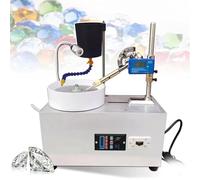 Gemstone Grinding Faceting Machine, 180W with Digital Display Angle Arm, Speed 0-3000rpm, Low Noise for Jewelry, Jade, and Precious Metals