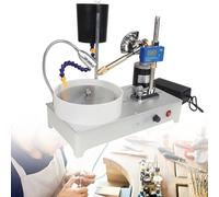 Gemstone Grinding Faceting Machine,Faceted Gem Polishing Machine,Digital Display,2800rpm 120w,for Cutting, Engraving, Drilling, Grinding, polishing