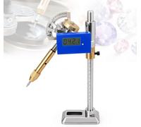 Gemstone Grinding Machine with Digital Display, Adjustable Height, 32-96 Index Wheel, Zero-Reference Memory for Jewelry Faceting and Lapidary Use