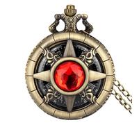 Gemstone Horology - Crystal Chronometer, Ornate Fob Device, Elegant Scale Display | Artisan Wristless Accessory, Manual Power Elegant Holiday Souvenir, Collector Premium heir Loom Display Case
